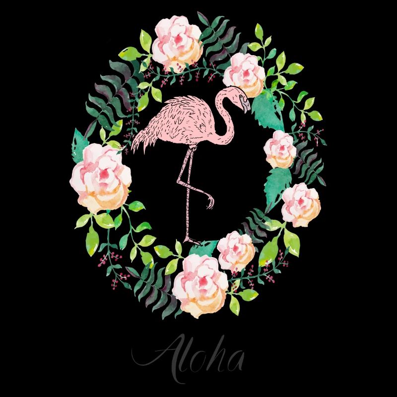 Flamingo - Aloha - Blumenkranz