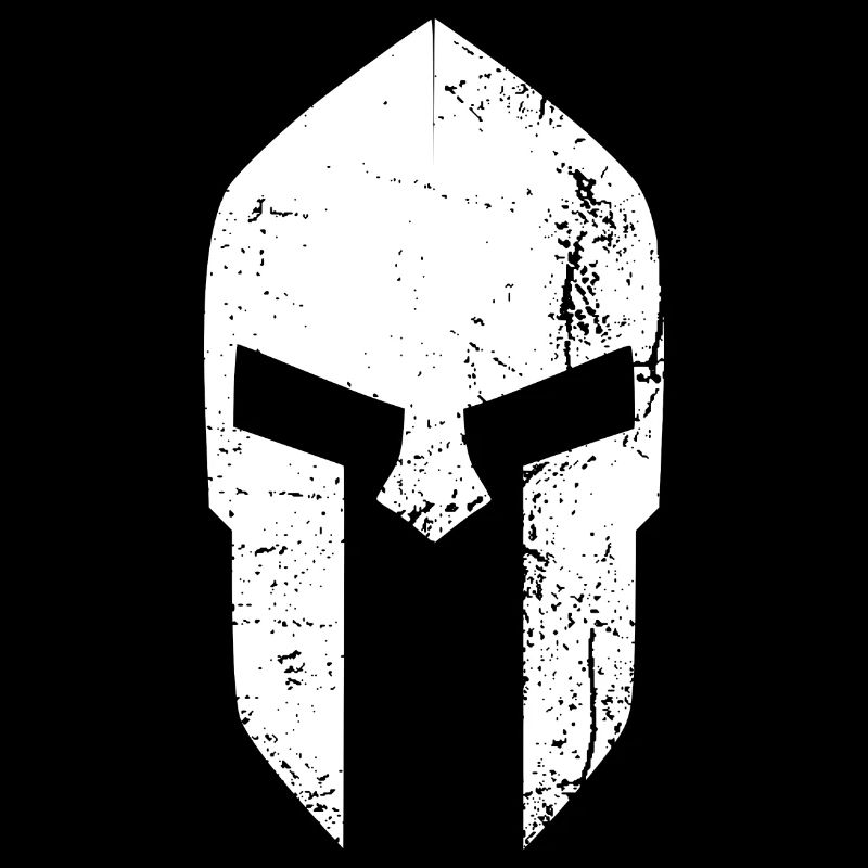 spartan helmet new white