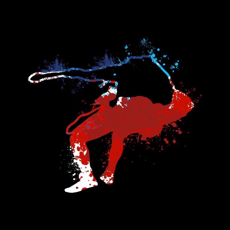 Splash art sambo fighter