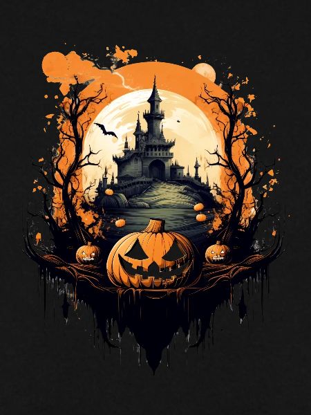 Halloween-Szene