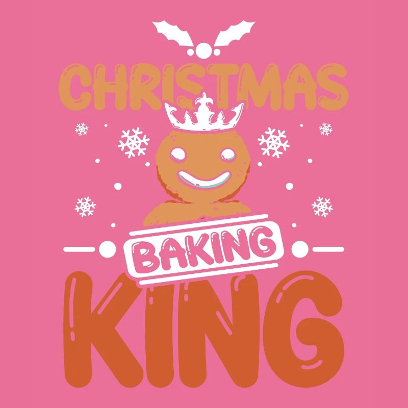 Roi de la cuisson des biscuits de Noël