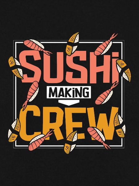 Sushi making crew