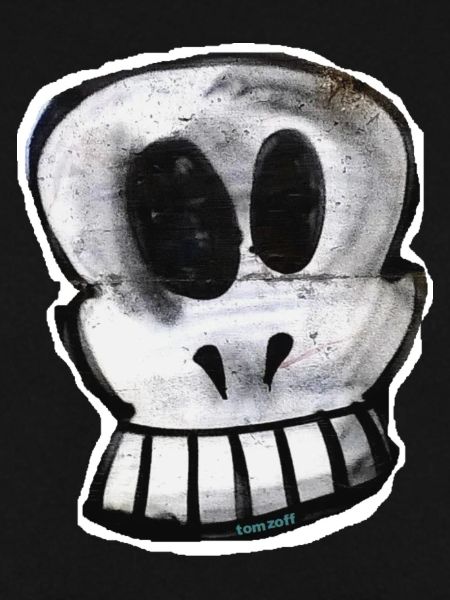 TOMZOFF Schädel Skull