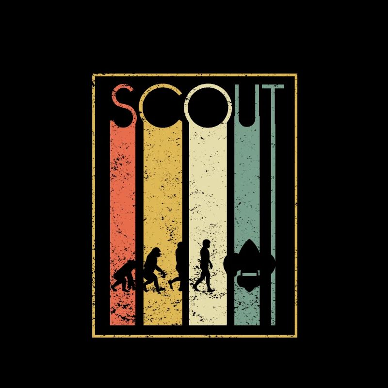 Scouts Camping Nature Cadeau · Evolution