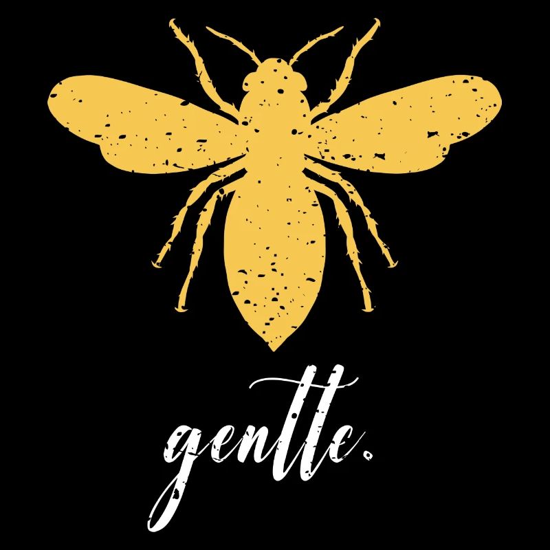 Yellow Bee Gentle Bee Be Gentle