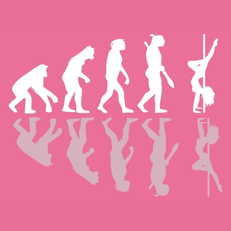 Pole Dance Evolution Geschenk Schatten