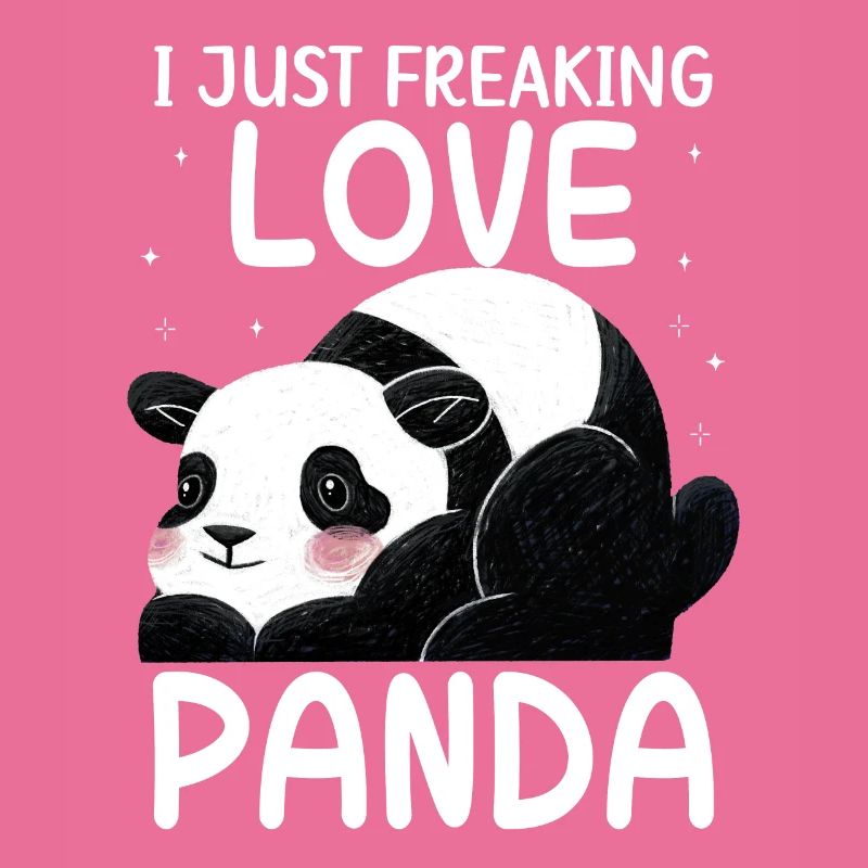 i just freaking love panda - geschenkidee