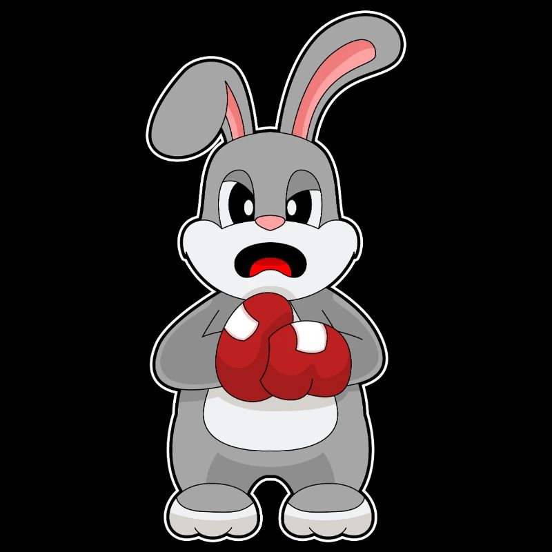 Bunny Boxer Boxing Gloves Boxing