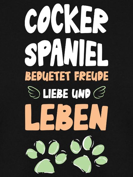Cocker Spaniel Lebensfreude