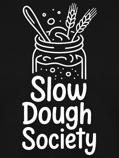 Slow Dough Society: Rustikales Brot-Emblem