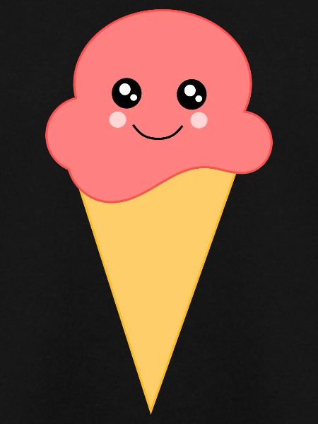 Eis Eiscreme Erdbeereis