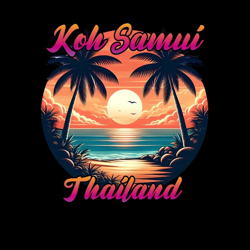 Coucher de soleil sur Koh Samui