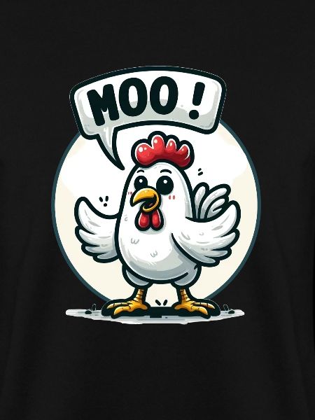 Das Huhn macht Muh