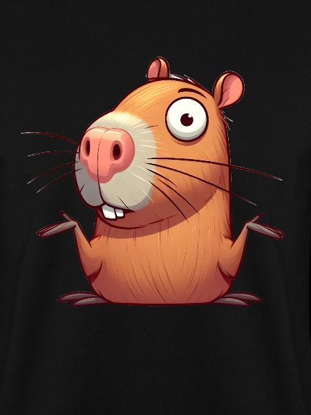 Verwirrte Capybara