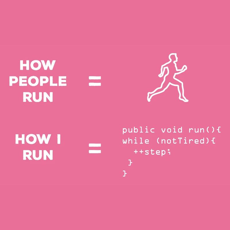 Software developer runner