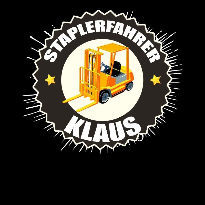 Staplerfahrer Klaus Gabelstapler Beruf Arbeit