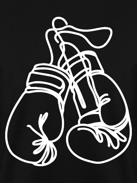 Boxhandschuhe Zeichnung