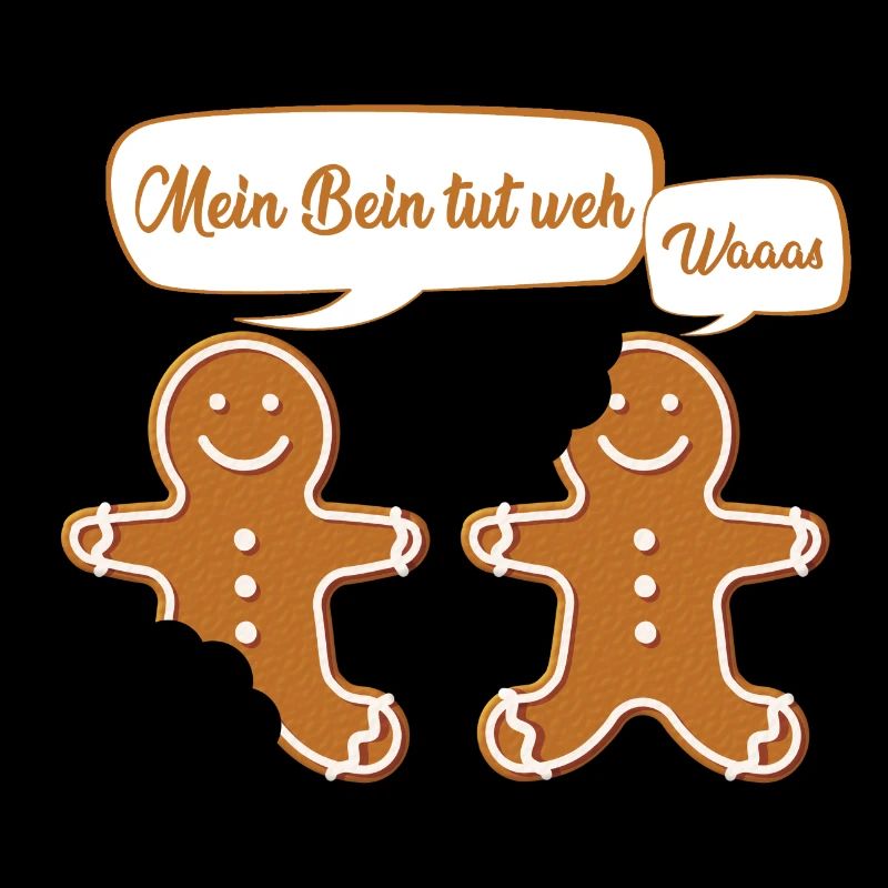 Lebkuchen Weihnachten - Lustiger Spruch