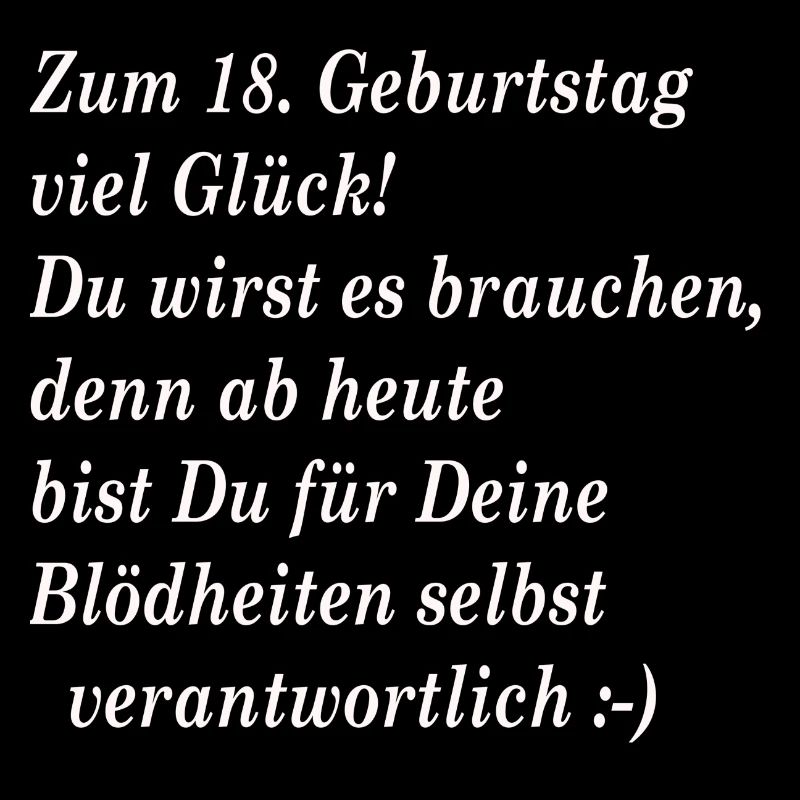 18. Geburtstag