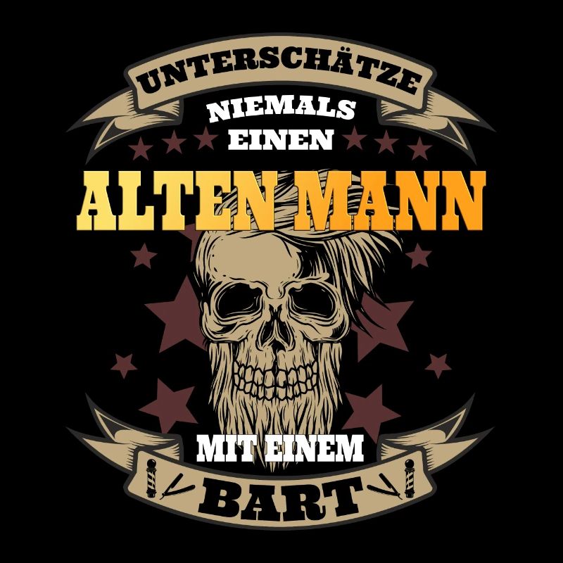 Alter Mann mit Bart