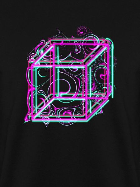 Cool neon dice