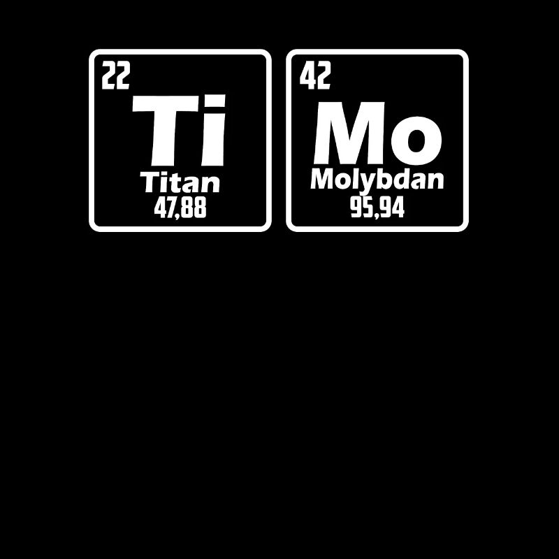 Timo Tableau périodique Titan et Molybdan