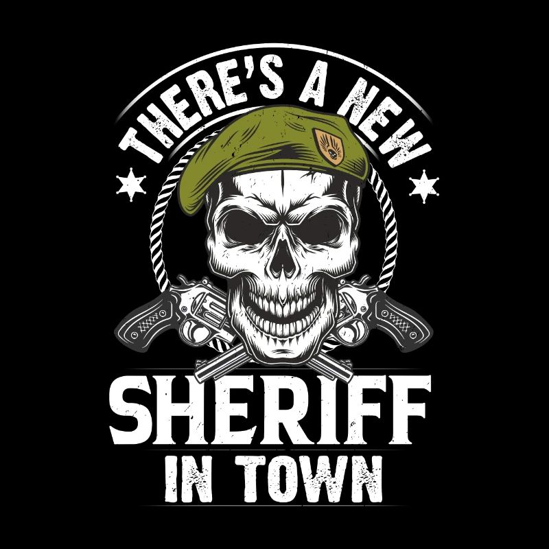 Marque de pistolet revolver Sheriff Town