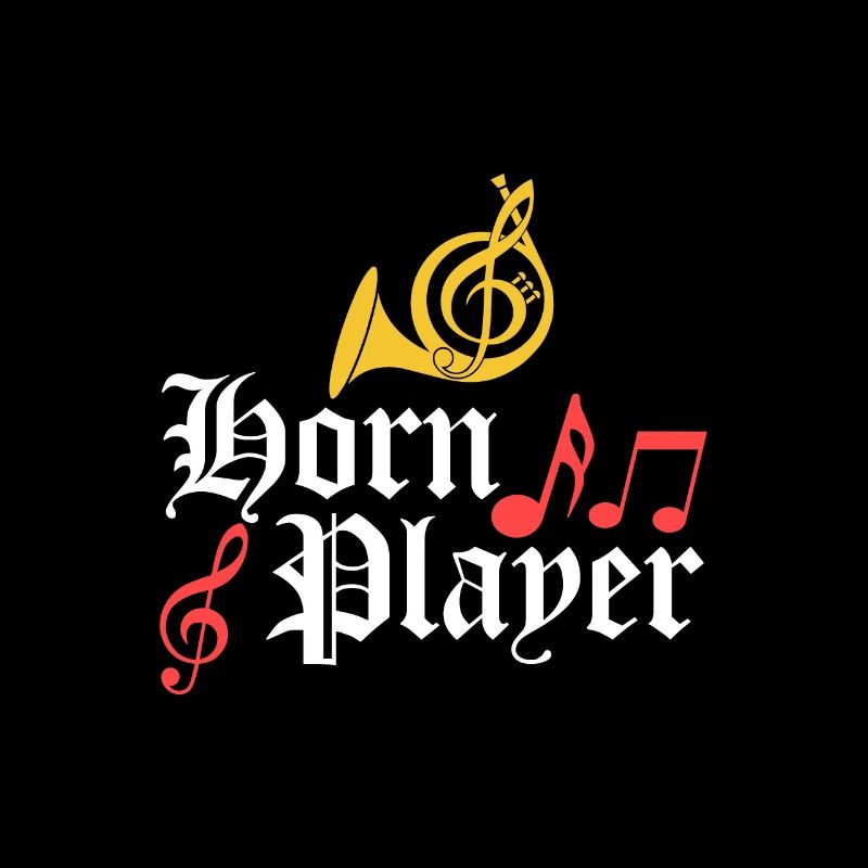 Hornspieler Musiker Konzert Blasmusik