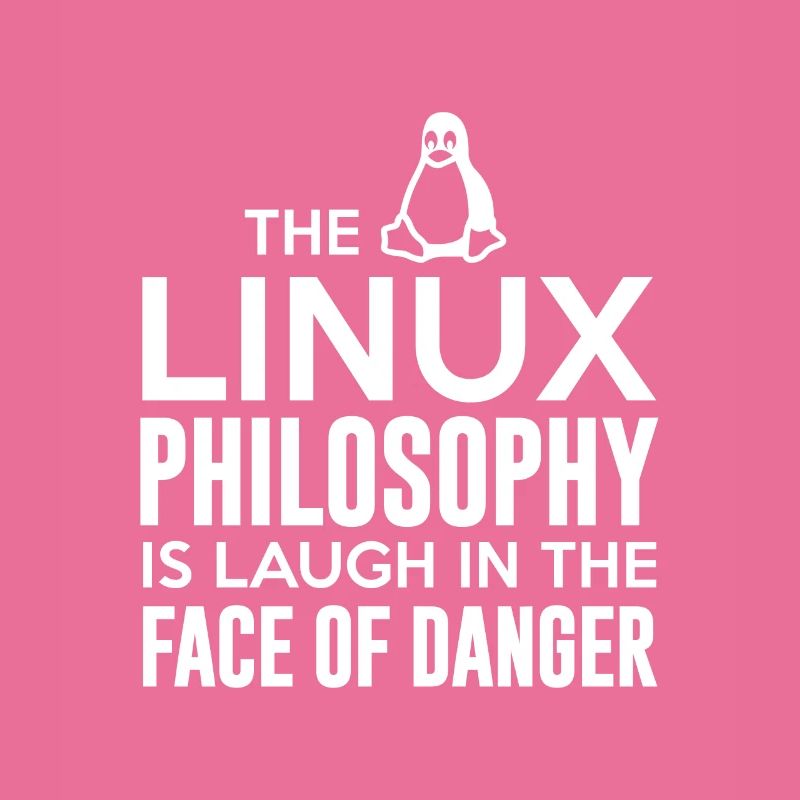 Linux Geek Philosophie Programmierer