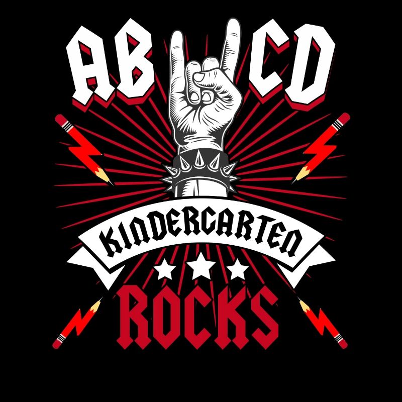 Kindergarten Rocks Rocker Rock Kindergartenkind