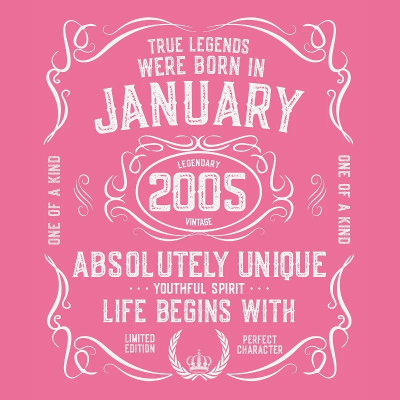 17 ans Janvier Janvier 2005