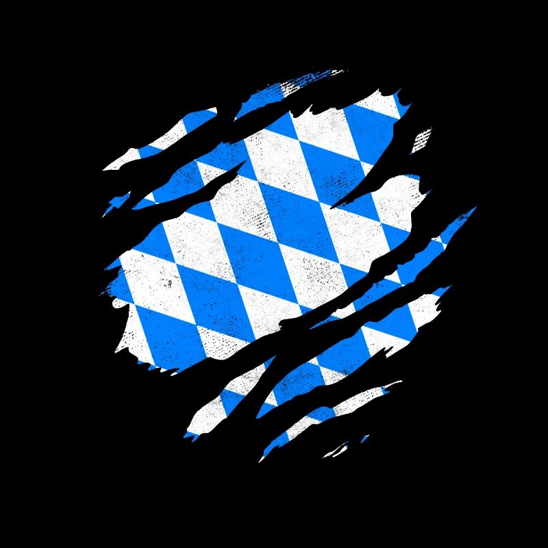 DRAPEAU BAVAROIS DRAPEAU BAVAROIS DIAMANT BAVIÈRE