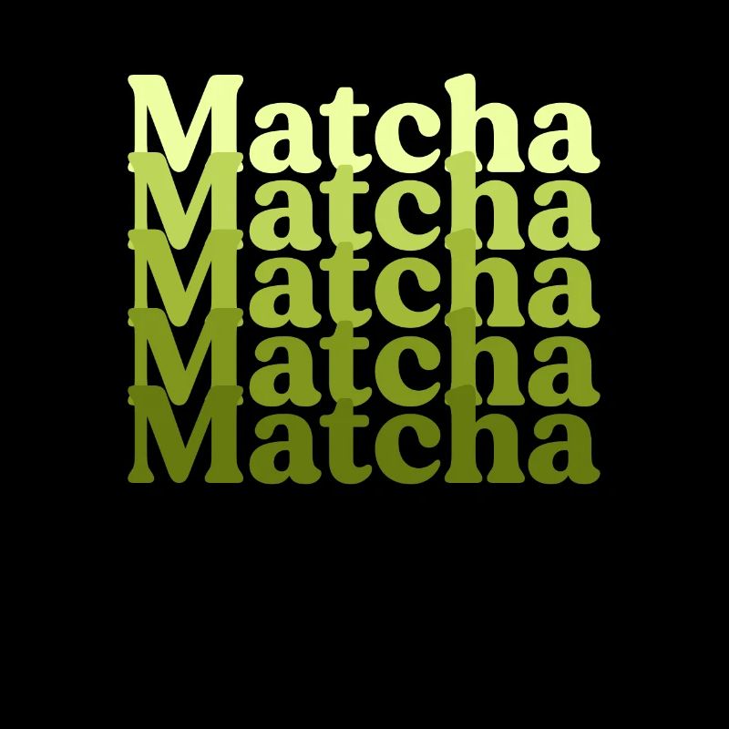 Vintage Matcha Lover Gift for Barista Retro Green