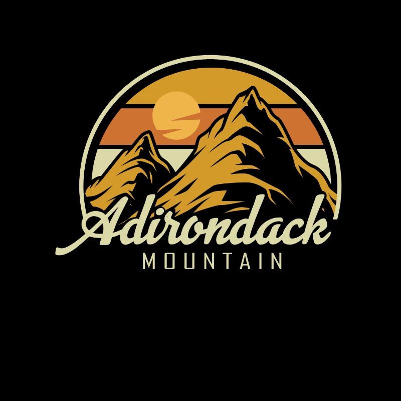 Adirondack Mountain Hiking Souvenir Nature Park
