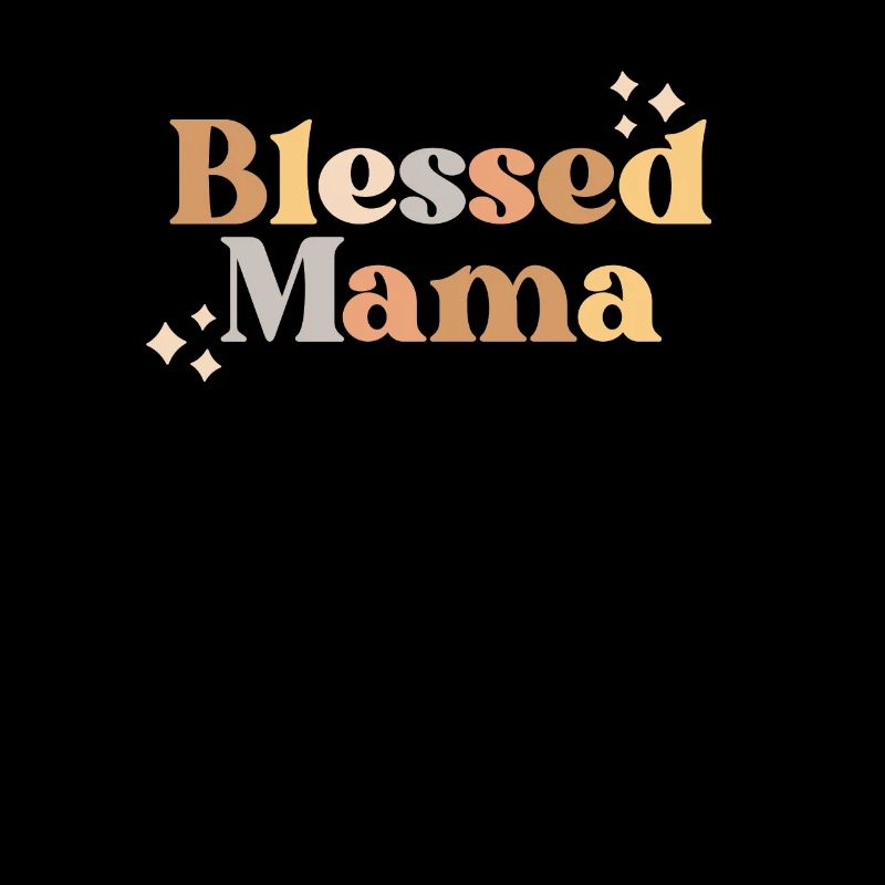 Blessed Mama Thankful Mom Thanksgiving Fall Autumn