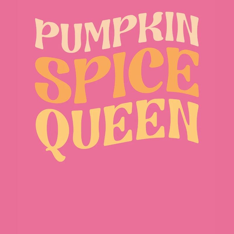 Citrouille Spice Queen PSL Coffee Lover Retro Fall