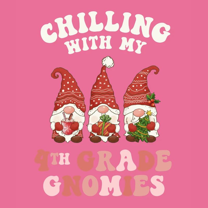 Professeur de 4e année Noël Chilling avec mon