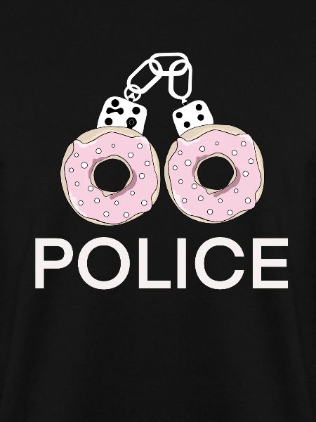 Polizei - Donut Handschellen