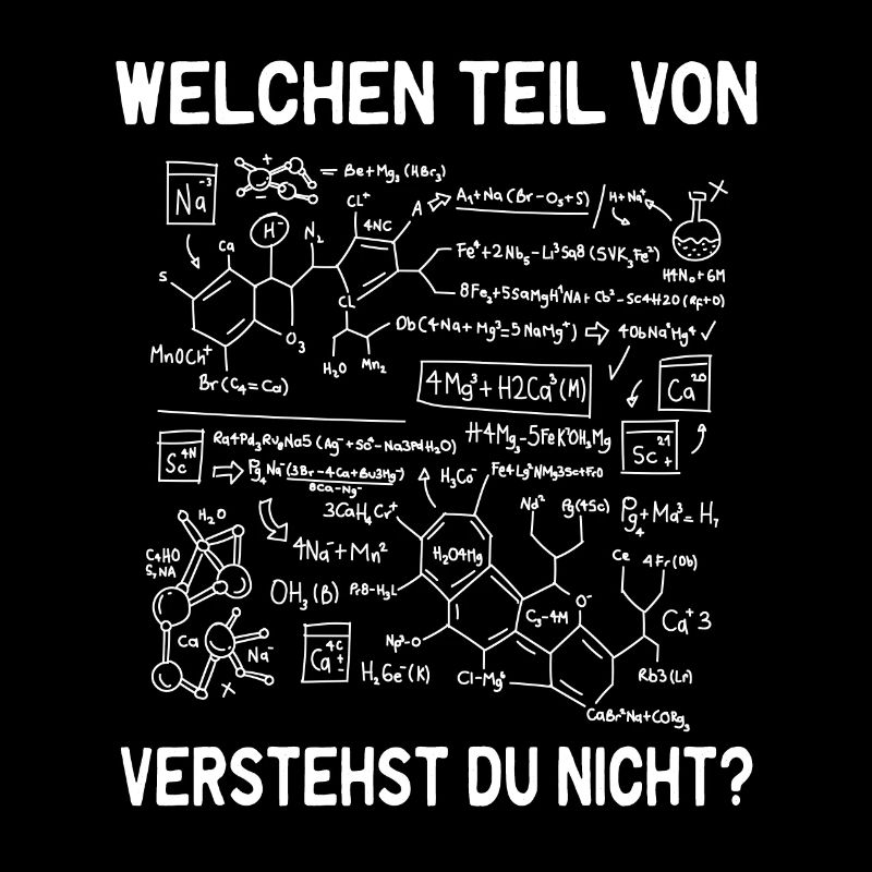What do you not understand from chemist biologist