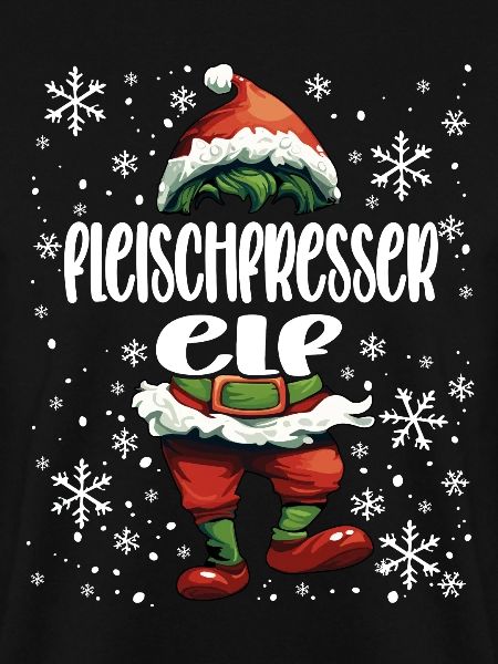 Weihnachtsoutfit Fleischfresser Elf