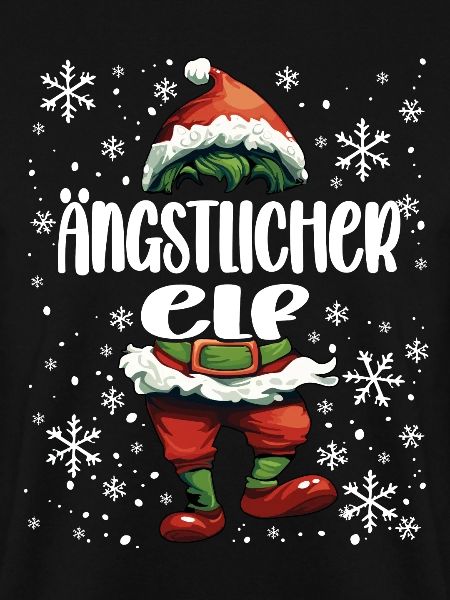 Weihnachtsoutfit Ängstlicher Elf