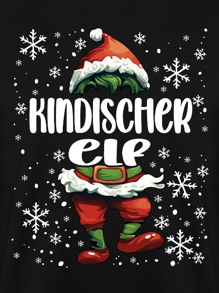 Weihnachtsoutfit Kindischer Elf