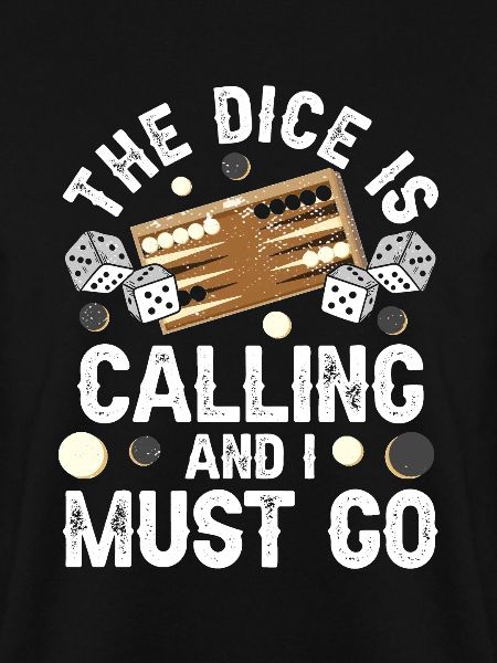 Board Game Funny Backgammon