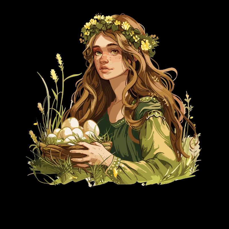 Pâques Eostre Printemps païen