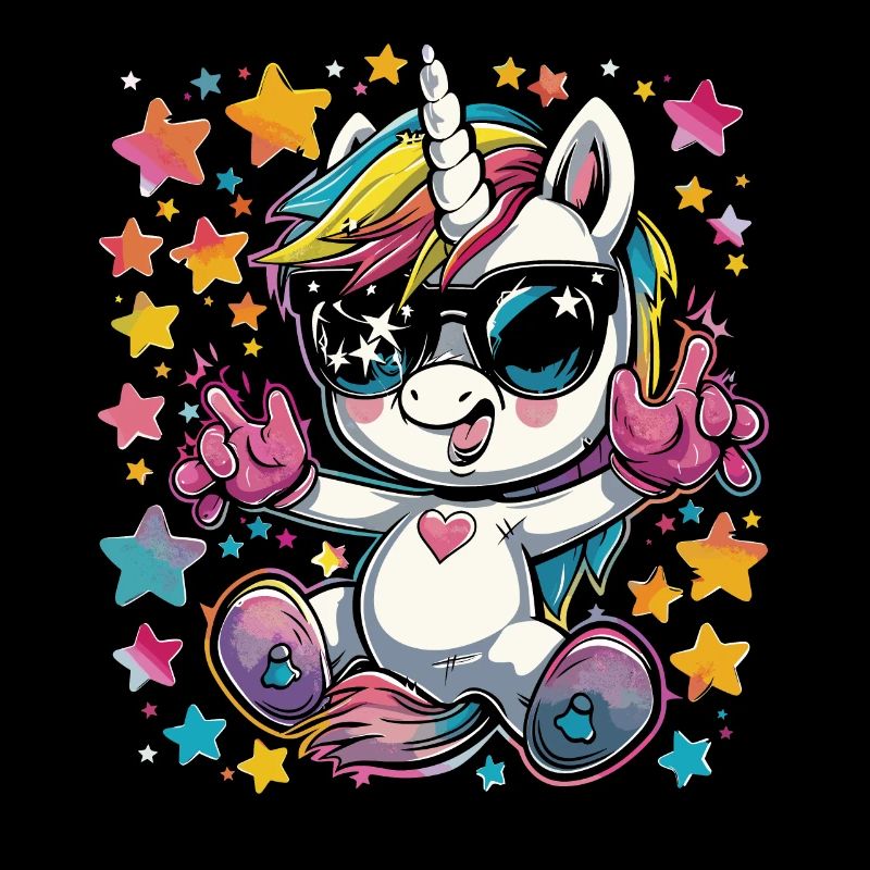 Süßes Einhorn, Bunte Einhörner