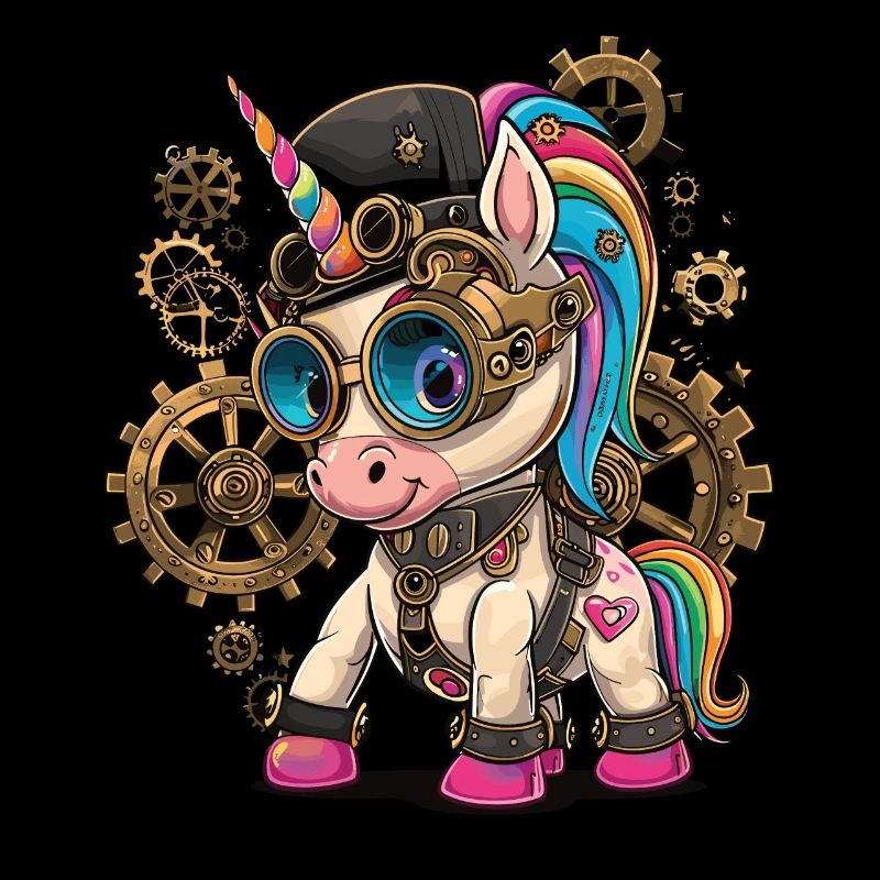 Accessoires Steampunk Licorne Steampunk