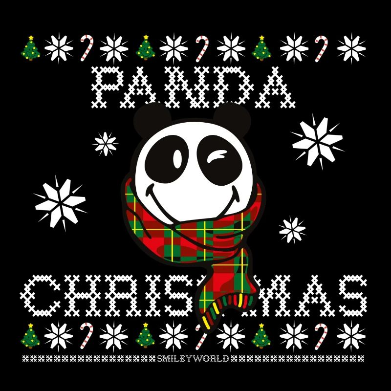SmileyWorld Panda Christmas
