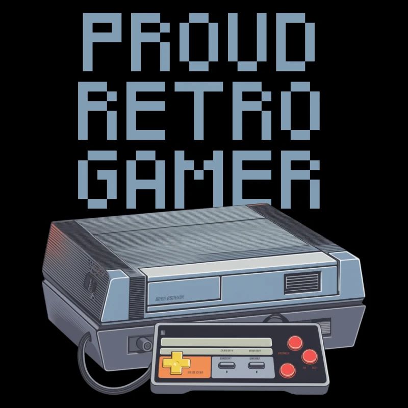 Stolzer Retro Gamer - leicht