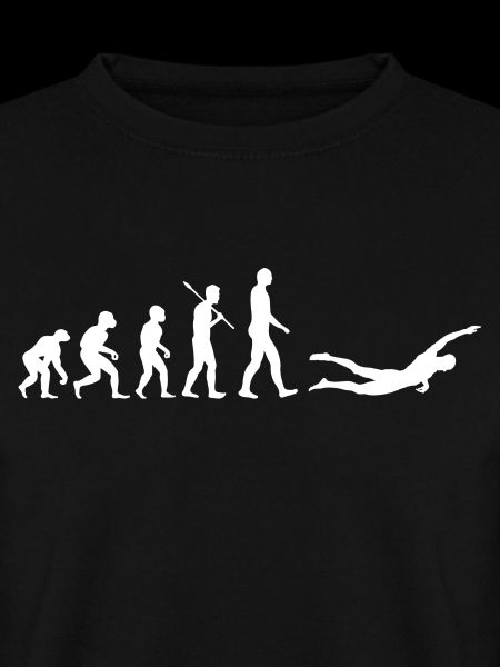 Human Evolution Swimmer
