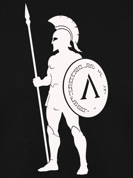 Spartan Warrior with Shield